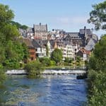 marburg lahn weir upper town town hall historically river hesse 622534 1